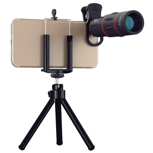 APEXEL 18X Telescope Zoom lens Monocular Mobile Phone camera Lens for iPhone Samsung Smartphones for Camping hunting Sports